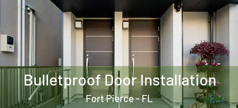 Bulletproof Door Installation Fort Pierce - FL