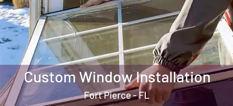  Custom Window Installation Fort Pierce - FL