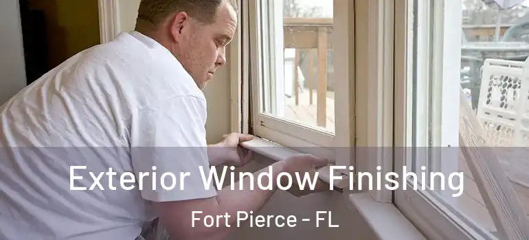  Exterior Window Finishing Fort Pierce - FL