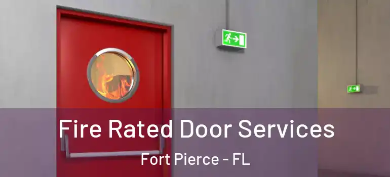  Fire Rated Door Services Fort Pierce - FL