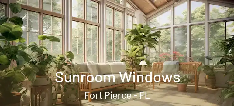 Sunroom Windows Fort Pierce - FL
